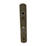 Mila Evolution Lever/Lever Security Handle Short Backplate