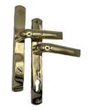 Mila Evolution Lever/Lever Security Handle Long Backplate