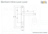 Yale Blenheim Door Handle Lever Lever
