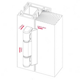 Composite Door Hinge