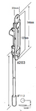 Flush Bolt Shoot Bolt