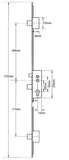 Fullex Crimebeater 44mm Faceplate 3 Dead Bolt