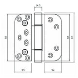 Nico Composite Door Hinge