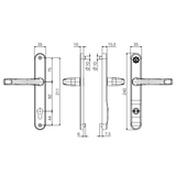 Mila Prosecure Handle Long Back plate