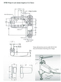 Universal Upvc Door Hinge