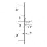 Avocet 4 Roller Multipoint Lock