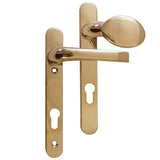 Lever Pad Handle with short Backplate 92mm Screw Centres