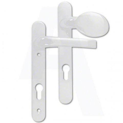 Lever Pad Handle with short Backplate 92mm Screw Centres