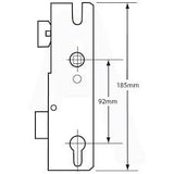 Winkhaus lock case